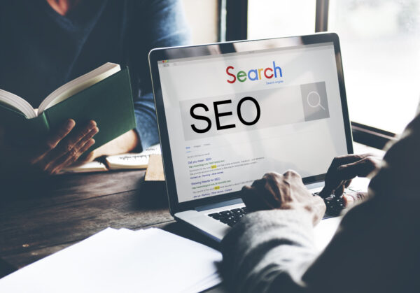 SEO Search Engine Optimization Business Marketing Concept Monthly Reporting & Strategy Updates
